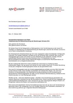  Paket «Stabilisierung und Weiterentwicklung der Beziehungen Schweiz–EU»