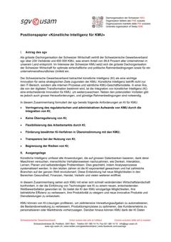  Künstliche Intelligenz für KMU