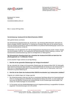  Vernehmlassung: Ausbauschritt der Bahninfrastruktur 2030/35
