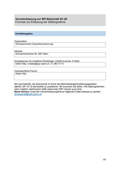  BFI-Botschaft 2025-2028